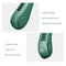 Mini Neck Fan USB Rechargeable Bladeless Fan Neck Air Conditioner (Green)