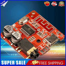 5pcs Bluetooth-compatible 5.0Audio Receiver Board MP3 Lossless Decoder(Red)