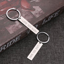 Husband Gift Lovers Present Key Ring Keyfob Car Pendant I Love You 3000 Keyring