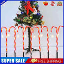 #A 60/72led Solar Candy Cane Lights Ip65 Waterproof 8 Modes for Holiday Party De