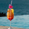 #A 50pcs Hawaiian Pineapple Straws Beach Summer Pool Birthday Favor Juice Stra