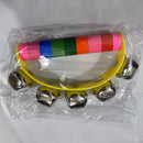 Rainbow Bell Rattles Musical Instrument Baby Shaking Bell Hand Shake Bells