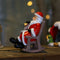 Year Xmas Gift Rocking Chair Garden Decoration Creative Santa Claus Ornament