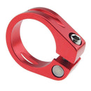 CANSUCC Bicycle Quick Release Seatpost Clamp MTB Seat Post Tube Clip 31.8/34.9mm