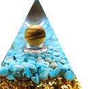 Crystal Energy Generator Pyramid Healing Stone Positive Energy Collect (E) Newly