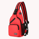 Fashion Women Oxford Cloth Travel Large Capacity Knapsacks Crossbody Chest Bag