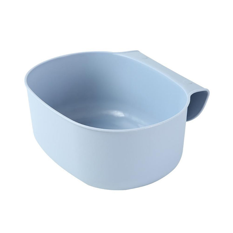 Hanging Kitchen Waste Bin Large-Capacity European-Style Garbage Can (Green)