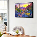 5D DIY Diamond Painting Cactus Full Round Home Decor Rhinestone Wall Drawin