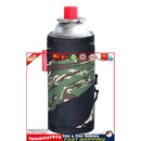 Long Gas Canister Cover Camp Fuel Cylinder Tank Case (Jungle Camouflage) Newly