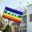 Peace Flag, Rainbow Flag, Vivid Colors Without Flagpole f? Interior - and