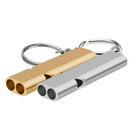 2Pcs 120db Loud Emergency Survival SOS Whistle Camping Keychain Outdoor 20 O0Q6