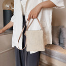 Straw Beach Bag for Women Handbag Woven Shoulder Bohemian Summer Crossbody Bags