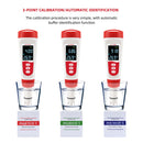PH Meter Temperature Digital Tester Water Quality Monitor LCD Purity Test