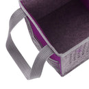 Felt Handbag - Baby Caddy Diaper Holder Storage Box Containers (Purple) Newly