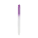 Glass Nail File Block Nail Polish Sanding Buffer Strips Polishing (Purple) Newly