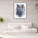 5D DIY Diamond Painting Cat Full Round Drill Wall Decor Craft Home Decoration
