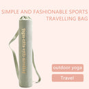 Yoga Mat Shoulder Carrier Bag Exercise Pilates Pad Storage Backpack (Green)