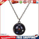 Unisex Unique Luminous Universe Glow in the Dark Ball Pendant Necklace (8)