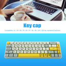 PBT XDA DIY Personalized Key Caps Set for Gaming Mechanical Keyboard MX Switch