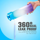 Water Bottle with Time Marker Portable Water Bottle for Kids (Blue Shade) Newly