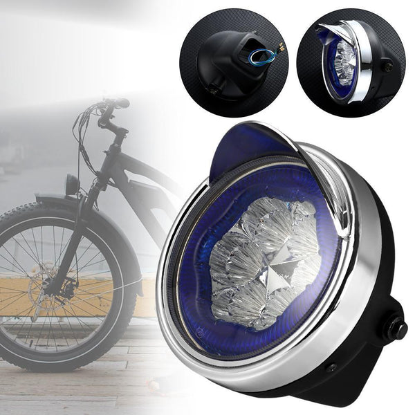 Electric Tricycle Parts E-bike Headlight Refitting Accessories 6 LED Lamp