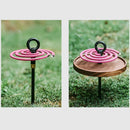 #A Swante Mosquitoes Coil Holder Wood Tray Incense Plate Tray Incense Burner Hol