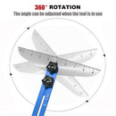 Multifunctional Stair Meter Aluminum Alloy Folding Angle Measurement