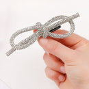 Bangs Clip Bow Headwear Hair Clip Side Clip Korean Style Full of Diamonds