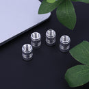 4PCS ALUMINUM ALLOY CAR TIRES WHEEL STEM TIRE VALVE WHEEL AIR PORT DUST