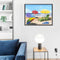 Beach Parasol Oil Paint By Numbers Kits DIY Handpainted on Canvas Wall Art