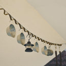 PU Leather Hanging Lanyard Multifunctional Adjustable Rope for Flagline Clothes