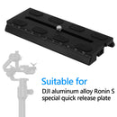Camera Mounting Quick Release Plate Gimbal Stabilizer (for DJI Ronin S) Newly