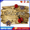 5D Diamond Painting Kit Welcome Board Full Square Drill Rhinestone DIY Wall