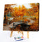 40x30cm Autumn Scenery DIY Paint By Numbers Oil Painting Kit Canvas