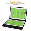 Foldable Soccer Practice Teaching Boards Magnetic Football Coaching Clipboa