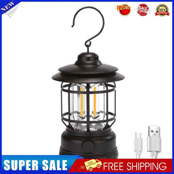 #A 800mAh LED Hanging Camping Lantern Portable Outdoor Hiking Tent Decoration Li