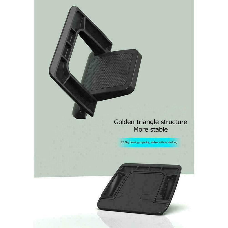 2 x Portable Mini Laptop Invisible Stand Plastic Foldable Notebook V8F0 O5X2