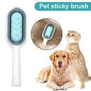 #A Pet Grooming Brush - Removes Loose Undercoat Gently Tool for Dogs Cats Rabbit