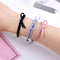 Women Men Friend Magnet Bracelet Gift For Couple Rope Bracelets Star Astronaut