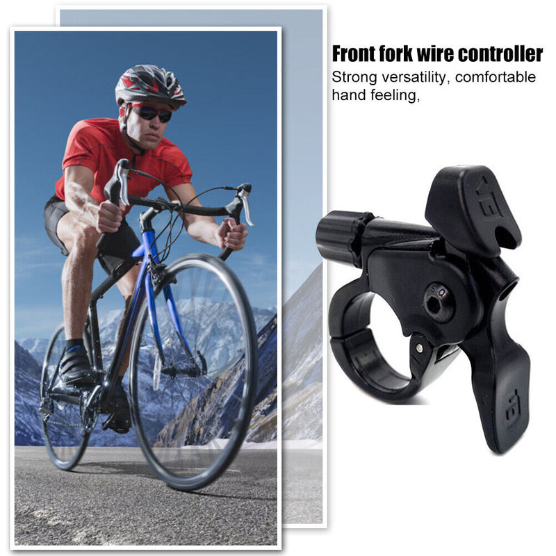 Remote Lockout Wire Control Lever MTB Bike Suspension Fork Switch (01)