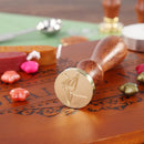 Retro Envelope Sealing Wax Copper Stamp DIY Art Decor Customs Supply (F268)