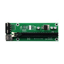 USB 3.0 PCI-E Express 1x to 16x Extender Riser Card Adapter SATA Power Cabl