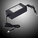 13.5V 5A AC to DC Power Adapter Dual Cable Converter Universal 5.5x2.1-2.5m