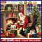 DIY Digital Picture Santa Claus and Dog Frameless Painting By Number Handic