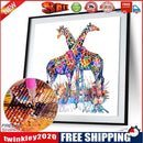 DIY Giraffe Diamond Painting 5D Cross Stitch Embroid Rhinestones Kits Decor