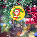 Santa Claus Hanging Pendants DIY Paint By Numbers Kit Handmade Decoration Crafts