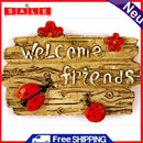 Welcome Friends 5D DIY Full Round Diamond Painting Home Decor Hanging Picture