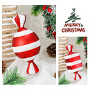 15cm Candy Pendant PVC Artificial Lollipops Christmas Tree Hanging Ornament (B)