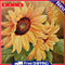 5D DIY Full Drill Diamond Painting Sunflower Cross Stitch Embroidery Ornaments