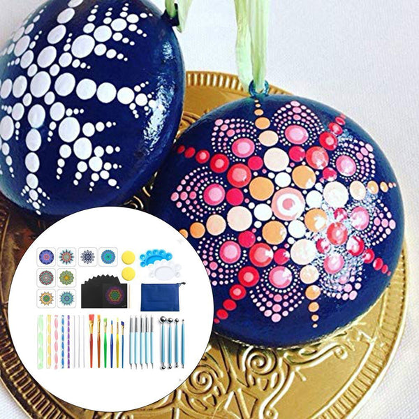 DIY Clay Pottery Painting Rock Mandala Dotting Tool Ceramic Tool Art Pen